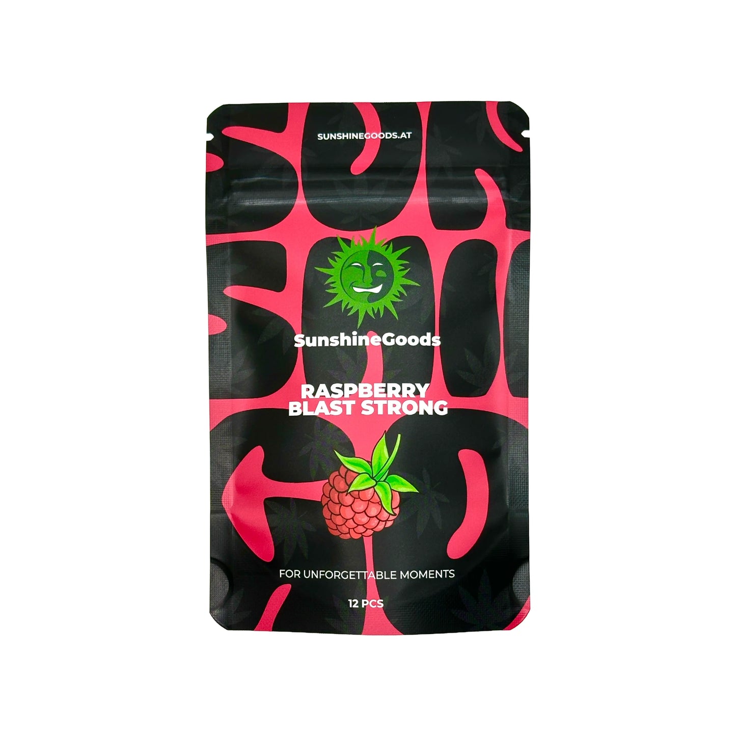 Hemp Pebbles Strong Raspberry